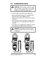 Preview for 19 page of AEMC 2117.70 User Manual