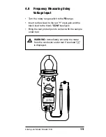 Preview for 21 page of AEMC 2117.70 User Manual