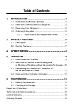 Preview for 4 page of AEMC 2121.11 User Manual