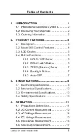 Preview for 3 page of AEMC 2139.83 User Manual