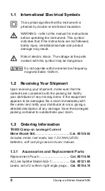 Preview for 6 page of AEMC 2139.83 User Manual