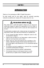 Preview for 6 page of AEMC 4000D-14 User Manual