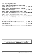 Preview for 8 page of AEMC 4000D-14 User Manual