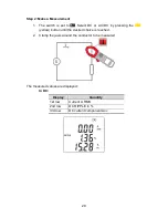 Preview for 29 page of AEMC 407 User Manual