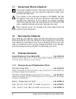 Preview for 6 page of AEMC 450.100 User Manual