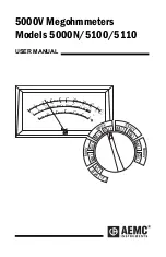 AEMC 5000N User Manual предпросмотр