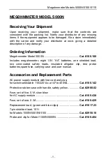 Preview for 7 page of AEMC 5000N User Manual