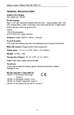 Preview for 10 page of AEMC 5000N User Manual