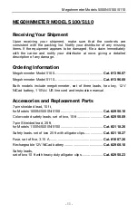 Preview for 13 page of AEMC 5000N User Manual