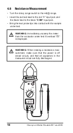 Preview for 20 page of AEMC 501N User Manual