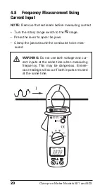 Preview for 22 page of AEMC 501N User Manual