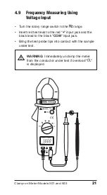 Preview for 23 page of AEMC 501N User Manual