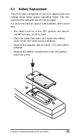 Preview for 25 page of AEMC 501N User Manual