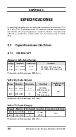 Preview for 36 page of AEMC 501N User Manual