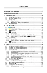 Preview for 3 page of AEMC 603 User Manual