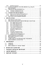 Preview for 4 page of AEMC 603 User Manual