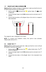 Preview for 24 page of AEMC 603 User Manual