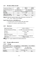 Preview for 34 page of AEMC 603 User Manual