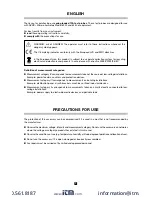 Preview for 2 page of AEMC 6240 User Manual