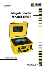 AEMC 6505 User Manual preview