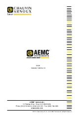 Preview for 28 page of AEMC 6505 User Manual