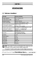 Preview for 20 page of AEMC 8335 Power Pad User Manual