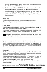 Preview for 110 page of AEMC 8335 Power Pad User Manual