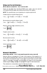 Preview for 118 page of AEMC 8335 Power Pad User Manual