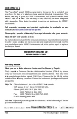 Preview for 134 page of AEMC 8335 Power Pad User Manual