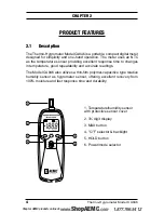 Preview for 6 page of AEMC CA846 User Manual