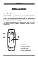 Предварительный просмотр 6 страницы AEMC CA870 User Manual