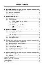 Предварительный просмотр 3 страницы AEMC CA872 User Manual