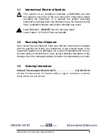 Preview for 5 page of AEMC CA876 User Manual