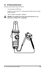 Предварительный просмотр 15 страницы AEMC CM605 User Manual