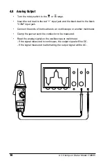 Предварительный просмотр 18 страницы AEMC CM605 User Manual