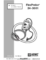 Preview for 1 page of AEMC FlexProbe 24-3001 User Manual