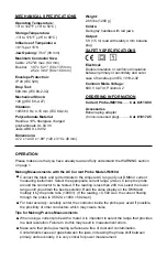 Preview for 3 page of AEMC JM810A User Manual