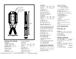 Preview for 2 page of AEMC JM850A User Manual