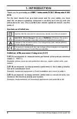 Предварительный просмотр 6 страницы AEMC K100 User Manual