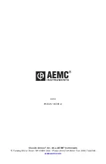 Предварительный просмотр 14 страницы AEMC K2000F User Manual