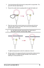 Предварительный просмотр 9 страницы AEMC MA114 User Manual