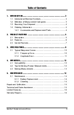 Preview for 3 page of AEMC MF 300-10-2-10-HF User Manual