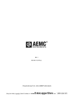 Предварительный просмотр 24 страницы AEMC MiniFlex MF 300-6-2-10 User Manual