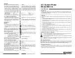 AEMC MN114 User Manual предпросмотр