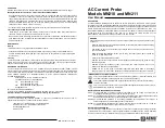 Preview for 4 page of AEMC MN210 User Manual