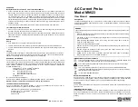 Preview for 4 page of AEMC MN213 User Manual