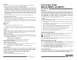 Preview for 4 page of AEMC MN250 User Manual