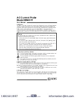 AEMC MN251T User Manual предпросмотр