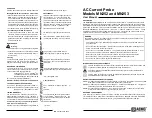 AEMC MN252 User Manual preview