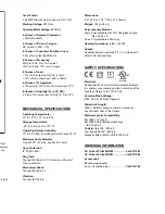 Preview for 3 page of AEMC MN291 User Manual